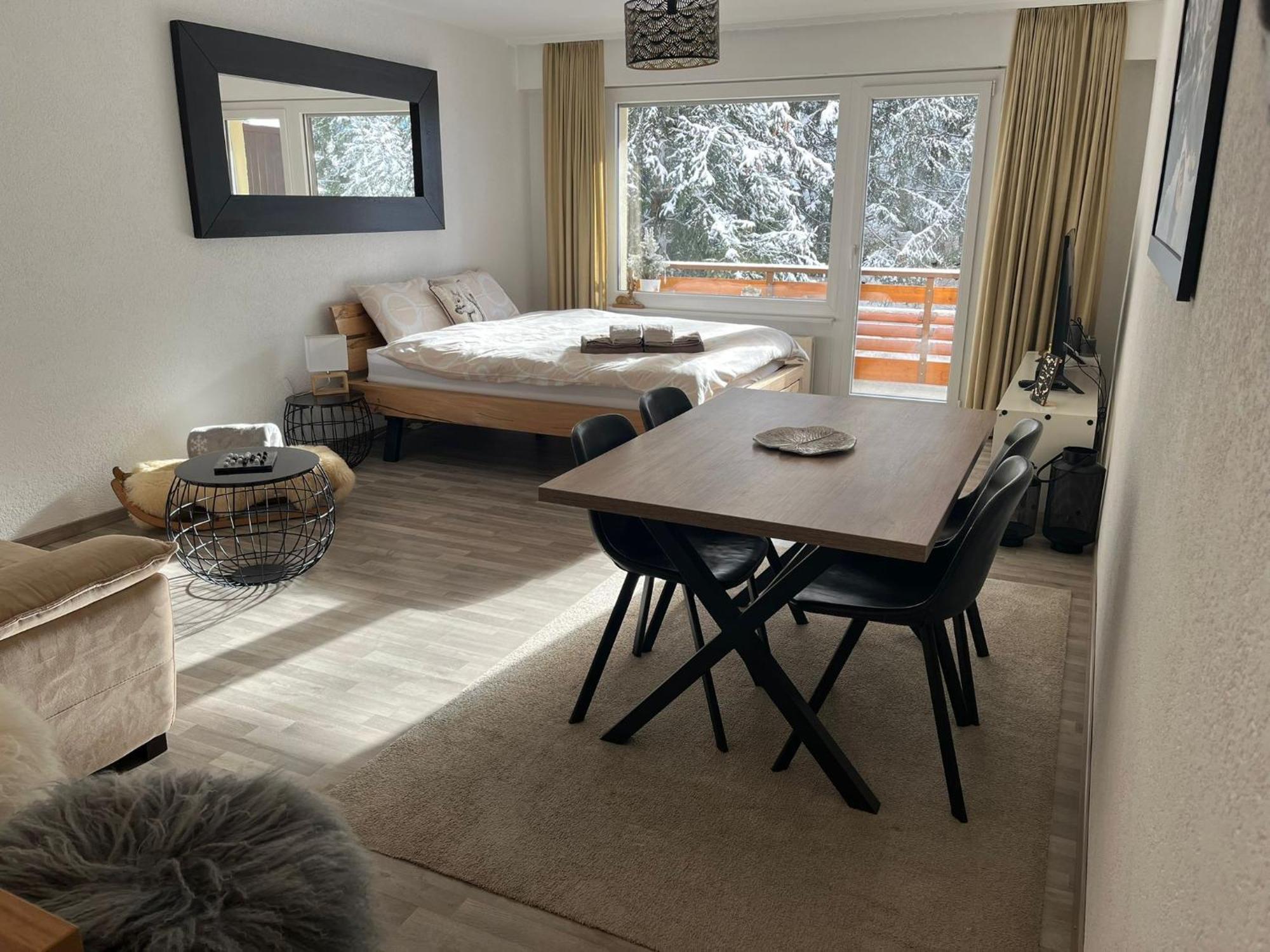 Grand Studio Au Centre De Crans Kültér fotó